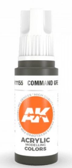 Picture of Command Green Acrylic Paint 17ml Bottle
