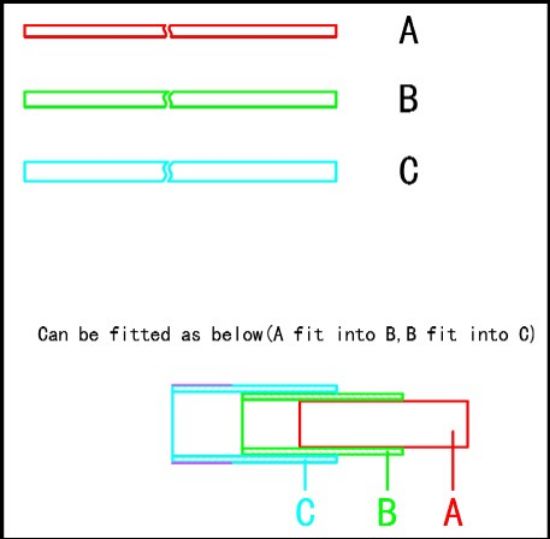 Picture of Brass Pipe Set 5, by Trumpeter, Model Building Supplies