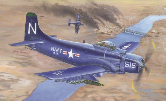 Picture of Trumpeter 1/32 A-1D AD-4 Skyraider Aircraft 2252