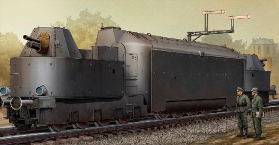Picture of Trumpeter 1/35 German Armored Train Panzertriebwagen 223