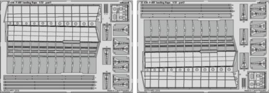 Picture of 1/32 Aircraft- P40F Landing Flaps for TSM (D)