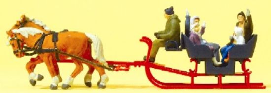 Picture of Preiser 30420 Tourists Sleigh Ride