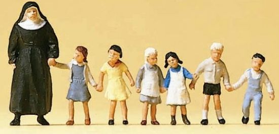 Picture of Preiser Figures Preiser 10401 Nun with Children