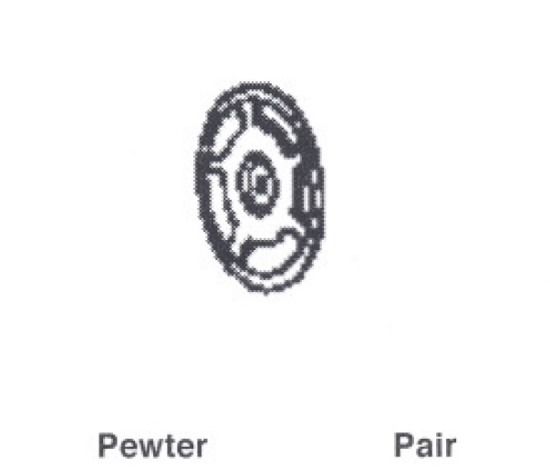 Picture of HO Brake Wheel 2nd Generator EMD & GE Hood Units (pr)