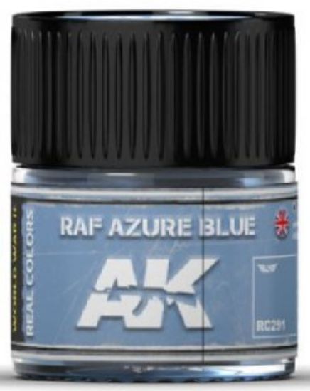 Picture of Real Colors: RAF Azure Blue Acrylic Lacquer Paint 10ml Bottle