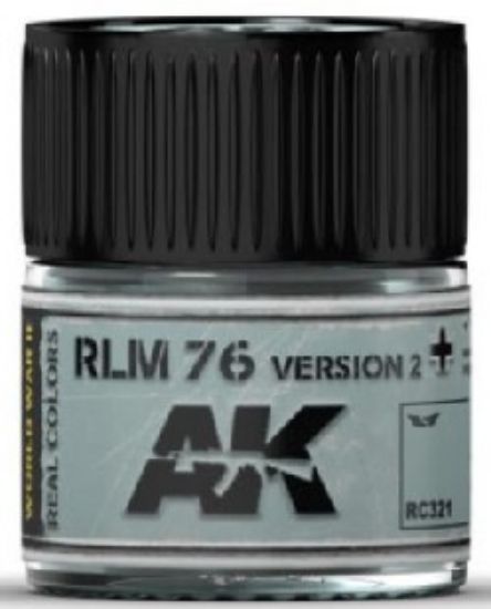 Picture of Real Colors: RLM76 Version 2 Blue Acrylic Lacquer Paint 10ml Bottle