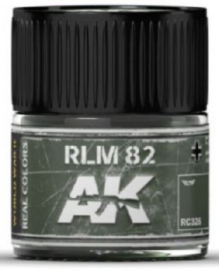 Picture of Real Colors: RLM82 Green Acrylic Lacquer Paint 10ml Bottle