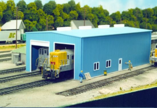 Picture of HO Modern Single or Dbl Stall Engine House Kit
