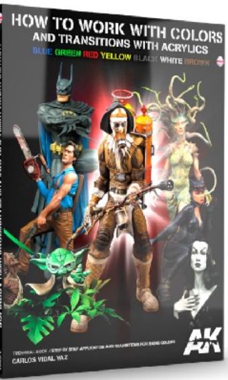 Picture of How to Work with Colors & Transitions with Acrylics Book