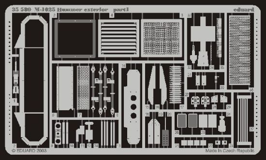 Picture of M1025 Hummer Exterior (designed to Be Assembled with Mod