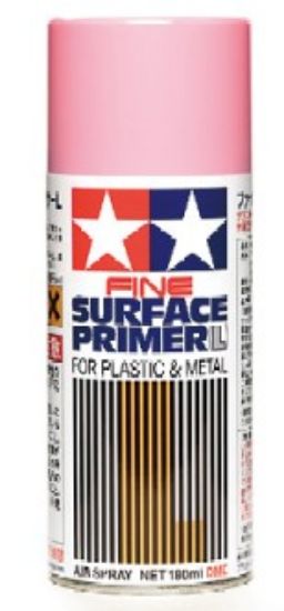 Picture of Fine Surface Pink Primer L for Plastic & Metal (180ml Spray)