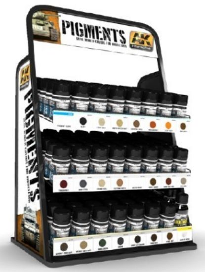 Picture of Pigment Paint Deal w/FREE Rack (6 each 23 colors & #665 Texturizer)