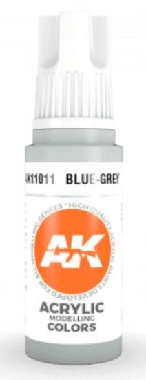 Picture of Blue Grey Acrylic Paint 17ml Bottle