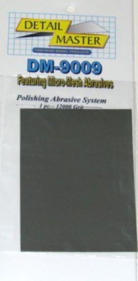 Picture of Detail Master/Modeltyme Design 9009 Polishing Sheet,12000 Grit