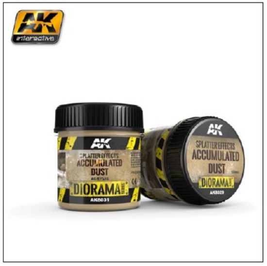 Picture of Diorama Series: Splatter Effects Accumulated Dust, 200ml by AK Inter