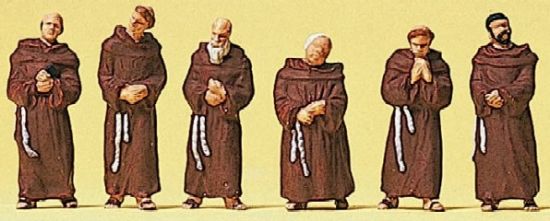 Picture of Preiser Figures 10198 Franciscan Friars - HO
