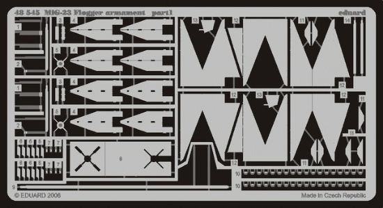 Picture of Mikoyan MiG-23 Flogger Armament (designed to Be Assemble
