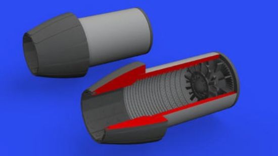 Picture of 1/48 Aircraft- EA18G Exhaust Nozzles for MGK (Resin)
