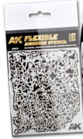 Picture of Flexible Airbrush Stencil for 1/20, 1/24, 1/35