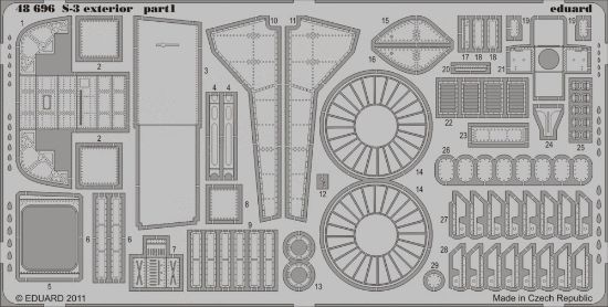 Picture of S-3 Exterior (designed to Be Used with Model Kits from I
