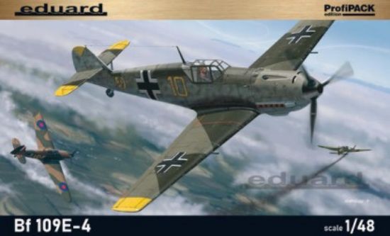 Picture of Airplane Model Kit - Messerschmitt BF 109E-4 (ProfiPACK Series) - 1:48