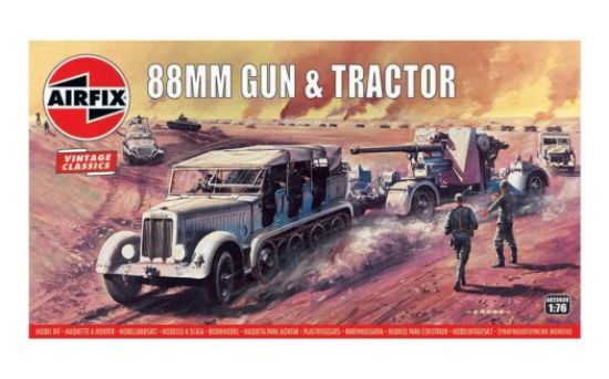 Picture of Airfix 88mm Gun w/SD.KFZ.7 Tractor 1/76
