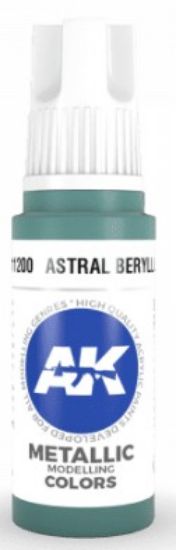 Picture of Astral Beryllium Metallic Acrylic Paint 17ml Bottle