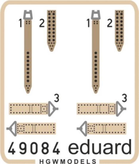 Picture of 1/48 Aircraft- Seatbelts Super Fabric-Type IJN (Painted)
