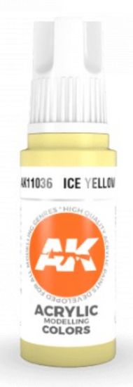 Picture of Ice Yellow Acrylic Paint 17ml Bottle