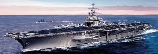 Picture of Italeri - 555520 1/720 USS Saratoga CV-60 - Plastic Model