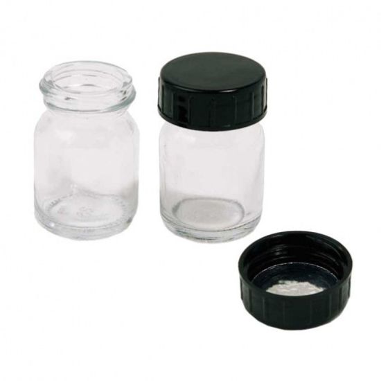Picture of 25ml Clear Jar w/Lid (6/Bx)