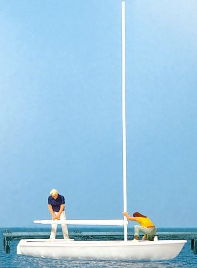 Picture of Preiser Figures Preiser 10680 Sailors Unrigging The Sail