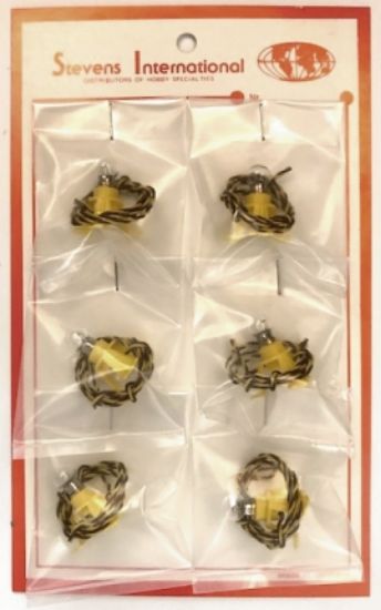 Picture of 3.5v Bulb & Socket w/Twin Strand Wire (6/cd)