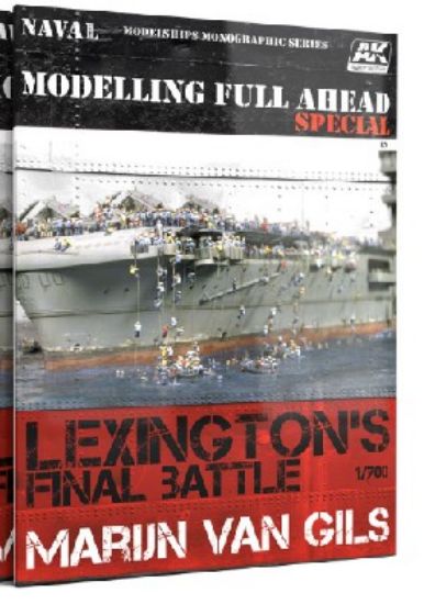 Picture of AK Interactive Lexington's Final Battle Modeling Full Ahead Special