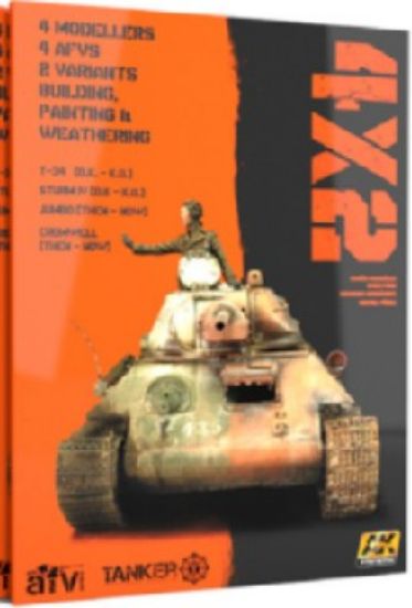 Picture of 4X2 Book: T34, Sturm IV, Jumbo, Cromwell