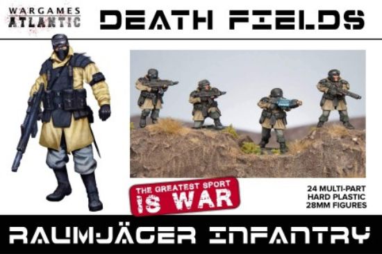 Picture of 28mm Death Fields Raumjager Infantry (24)