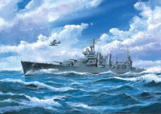 Picture of USS San Francisco CA-38, 1/700 by Trumpeter, Model Ship