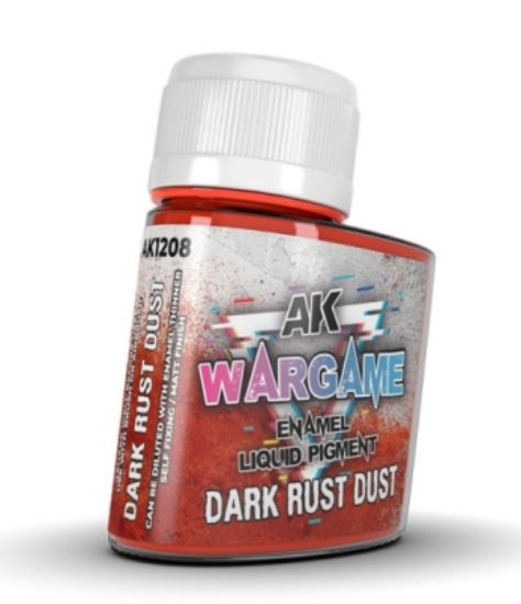 Picture of Wargame Liquid Pigment: Dark Rust Dust Enamel 35ml Bottle