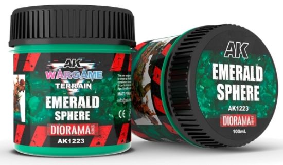 Picture of Wargame Terrain Diorama Series: Emerald Sphere Texture Acrylic 100ml Bottle
