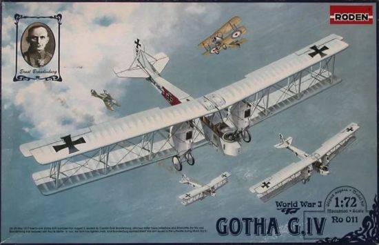 Picture of 1/72 Gotha G IV WWI German BiPlane Bomber
