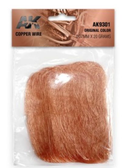 Picture of Copper Wire 0.07mm x 20 grams