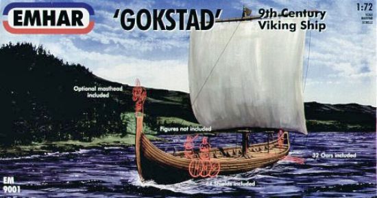 Picture of 1/72 9th Century Gokstad Viking Ship