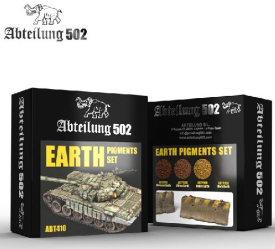 Picture of Earth Pigment Set (4 Colors) 20ml Bottles