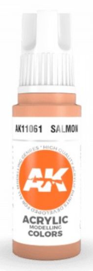 Picture of Salmon Acrylic Paint 17ml Bottle