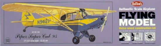 Picture of Guillow 00303 Piper Cub 95 Plane Balsa Wood Model Kit