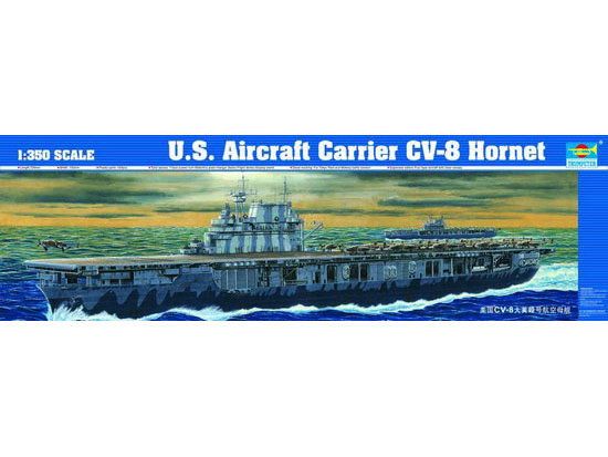 Picture of Trumpeter 1/350 U.S.S. CV-8 Hornet Aircraft Carrier 05601