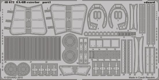 Picture of Grumman EA-6B Prowler Exterior (designed to Be Used with
