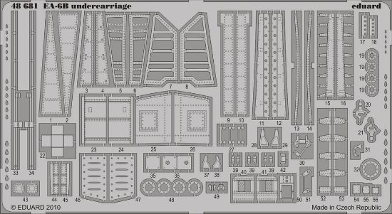 Picture of Grumman EA-6B Prowler Undercarriage (designed to Be Used