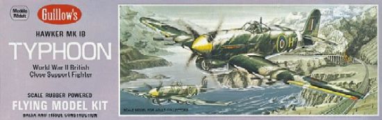 Picture of Guillow Hawker Typhoon 1B - GUI906