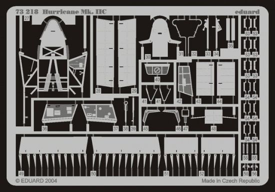 Picture of Hawker Hurricane Mk.llc PRE-PAINTED in COLOUR! (designed